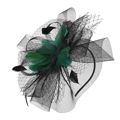 OSOLADY Fascinator Kopfschmuck Mesh Fascinator Stirnband Damen Fascinator Stirnband OSOLADY Fascinator Kopfschmuck Mesh Fascinator Stirnband Damen Fascinator Stirnband von OSOLADY