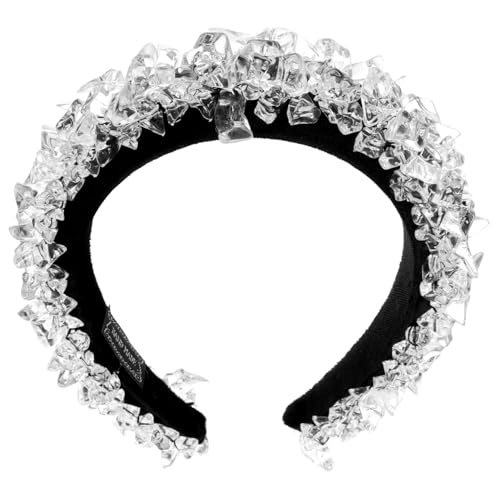 OSOLADY Haarband Breites Stirnband Eiswürfel für Damen Weich und Bequem aus Acryl für Hairstyling und Spa Anwendungen OSOLADY Haarband Breites Stirnband Eiswürfel für Damen Weich und Bequem aus Acryl für Hairstyling und Spa Anwendungen von OSOLADY