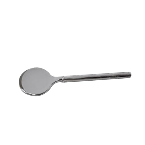 OSOLADY Feuchtigkeitsapplikator esslöffel spoons face care Werkzeug für gesichtspflege kleiner Schminklöffel gesichtscreme löffel Gesicht Löffel Zinklegierung Silver von OSOLADY