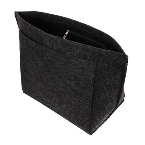 OSOLADY Filzbeutel Kleine Schminktasche Geldbörse Damen Taschen Damengeldbeutel Make-up-Organizer Kleiner Geldbörsen-Organizer-Einsatz Geldbörseneinsatz Aus Filz Dark Grey Gefühlt OSOLADY Filzbeutel Kleine Schminktasche Geldbörse Damen Taschen Damengeldbeutel Make-up-Organizer Kleiner Geldbörsen-Organizer-Einsatz Geldbörseneinsatz Aus Filz Dark Grey Gefühlt von OSOLADY