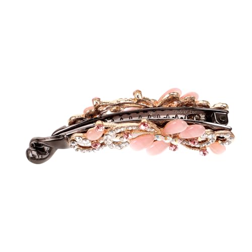 OSOLADY Französische Strass Haarspange für Damen Bananenklammer für Vielseitige Frisuren für Besondere Anlässe und Alltag Farbton Funkelnde OSOLADY Französische Strass Haarspange für Damen Bananenklammer für Vielseitige Frisuren für Besondere Anlässe und Alltag Farbton Funkelnde von OSOLADY