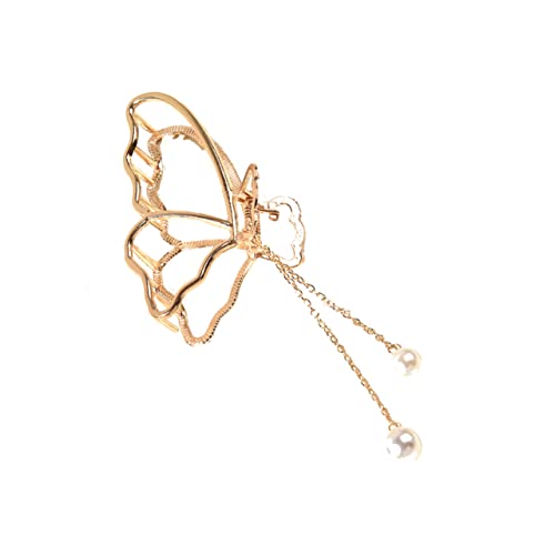 OSOLADY Frauen Haar Klaue Klemme Mode Perle Quaste Haar Klaue Clip Haar Zubehör OSOLADY Frauen Haar Klaue Klemme Mode Perle Quaste Haar Klaue Clip Haar Zubehör von OSOLADY