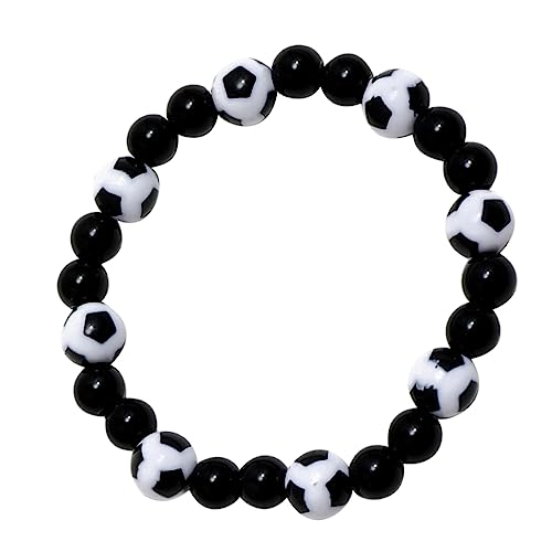 OSOLADY Fußball-armband Für Männer Mit Perlen Passendes Geschenk Für Freunde Liebhaber Studenten Ehemann Geeignet Für Clubs Geburtstagsfeiern Sportveranstaltungen von OSOLADY