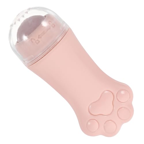 OSOLADY Gesichtsmassageroller Katzenpfoten Massagegerät Für Frauen Tragbarer Massageroller Aus Rosa Stein Gesichtspflege Tool Für Augen Und Hautpflege Einfach Zu Verwenden von OSOLADY