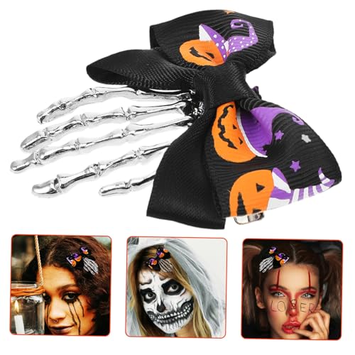 OSOLADY Gothic Haarnadel Halloween Schleife Haarspange Für Damen OSOLADY Gothic Haarnadel Halloween Schleife Haarspange Für Damen von OSOLADY