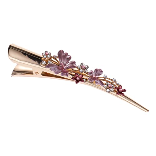 OSOLADY Große Entenschnabelklemme haarschmuck Haar Haar Styling the female hochzeitslaken Haar-Enten-Clips Rechnung Brötchen Erwachsene Haarspangen- weibliche Haarspange Rosa von OSOLADY