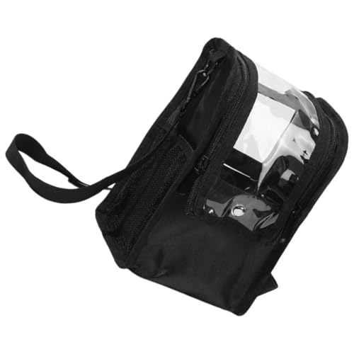 OSOLADY Transparente Reisetasche Für Kosmetik Durchsichtige Tragetasche Mit Reißverschluss Make-up-Tasche Für Damen Kulturbeutel Etui Für Make-up-Pinsel Reisezubehör Gepäck Für von OSOLADY