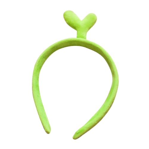 OSOLADY Kreatives Damen Haarband Mit Niedlichem Grünen Bohnensprossen-design Vielseitiges Kopfschmuck-accessoire Für Partys Geburtstagsfeiern Und Neujahrsfeiern Rutschfest Und Bequem von OSOLADY