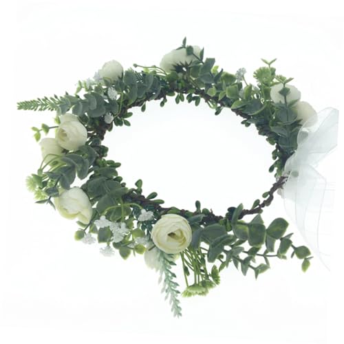 OSOLADY Haar Hoop Braut Kopfbedeckungen Party Dekoration Kranz Stirnband Braut Kranz Kopfschmuck OSOLADY Haar Hoop Braut Kopfbedeckungen Party Dekoration Kranz Stirnband Braut Kranz Kopfschmuck von OSOLADY