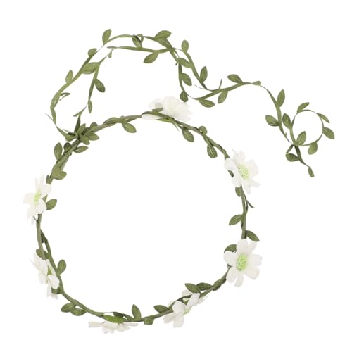 OSOLADY Haar Kranz Blumen Stirnband Für Damen Hochzeit Party Fotografie Outdoor Blumenhaarkranz Blumenkronen von OSOLADY