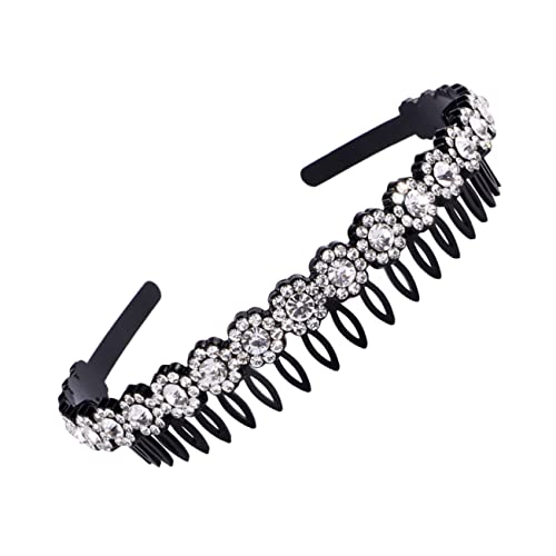 OSOLADY Haarband für Rutschfester Kopfschmuck für Gesichtswäsche und Langlebiges Haarschmuck Accessoire Weiß Tägliche Nutzung und Besondere Anlässe Wie von OSOLADY