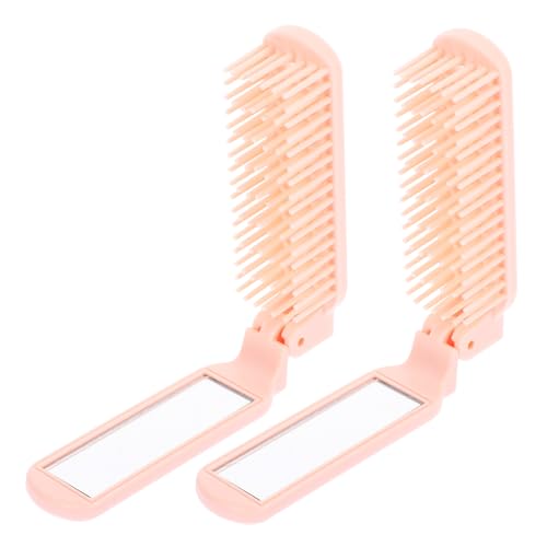 OSOLADY Haarbürste Herren Faltbare Haarbürste Mit Spiegel Kompakte Tragbare Bürsten Für Die Handtasche Ideale Haarkämme Für Unterwegs Elegantem Luftigen Klappkamm OSOLADY Haarbürste Herren Faltbare Haarbürste Mit Spiegel Kompakte Tragbare Bürsten Für Die Handtasche Ideale Haarkämme Für Unterwegs Elegantem Luftigen Klappkamm von OSOLADY