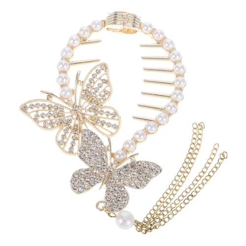 OSOLADY Haarglitzer Clips Mit Und Quasten Elegante Haarschmuck Für Frauen Und Mädchen Vielseitige Schmetterlings-haarklammern Für Hochzeiten Und Partys OSOLADY Haarglitzer Clips Mit Und Quasten Elegante Haarschmuck Für Frauen Und Mädchen Vielseitige Schmetterlings-haarklammern Für Hochzeiten Und Partys von OSOLADY