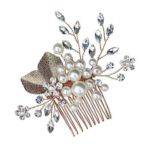 OSOLADY Haarkamm Blätter Braut Kopfschmuck Haarschmuck Für Frauen Mädchen Und Damen OSOLADY Haarkamm Blätter Braut Kopfschmuck Haarschmuck Für Frauen Mädchen Und Damen von OSOLADY