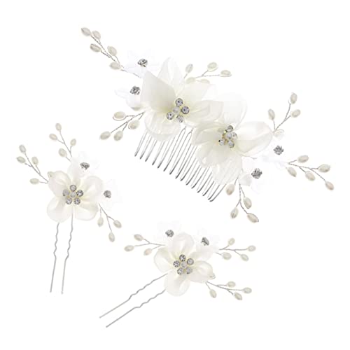 OSOLADY Haarkamm Mit Strass Für Braut Brautkamm Mit Strasseinsatz Haarschmuck Für Hochzeit Haarstab Mit Kristallen Brautschmuck Für Verschiedene Frisuren von OSOLADY