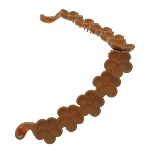 OSOLADY Blumen-haarspange Für Mädchen Anti-rutsch-haarklammer Für Pferdeschwanz Und Hochsteckfrisuren Vielseitiges Haaraccessoire Für Dickes Haar Tragbar Und Kompakt Für Unterwegs von OSOLADY