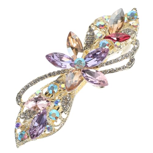 OSOLADY Schmuckvolle Haarklammer Für Damen Mit Funkelnden Strasssteinen Elegantes Haaraccessoire Für Besondere Anlässe Und Alltag Zur Verschönerung Von Outfits von OSOLADY