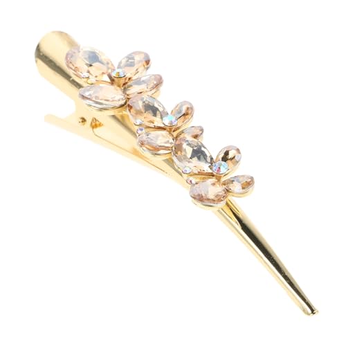 OSOLADY Modische Strass-haarnadel Krokodilklemme Mit Kristall-schmetterling Haar-accessoire Für Frauen Und Mädchen Elegante Haarspange OSOLADY Modische Strass-haarnadel Krokodilklemme Mit Kristall-schmetterling Haar-accessoire Für Frauen Und Mädchen Elegante Haarspange von OSOLADY