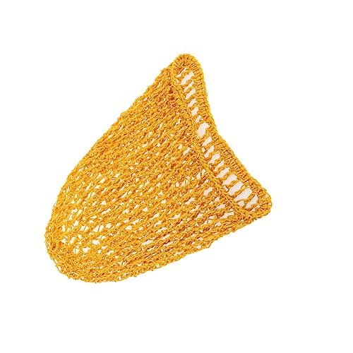OSOLADY Haarnetz Mit Handhaken Seiden Haarhaube Zum Schlafen Haarnetz Für Perücken Band Wickelstoff Damen Wickel Snoods Haargummis Für Haare Schlaf Haarnetz Haarnetz Netze Gelb von OSOLADY