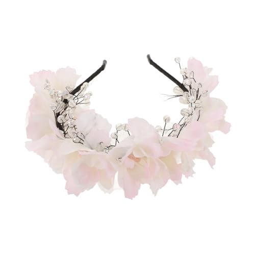OSOLADY Blumenkranz Haarschmuck Für Damen Künstlicher Haarreifen Mit Filigranem Blumendesign Für Hochzeiten Feste Und Fotoshootings Langlebig Und Vielseitig Einsetzbar Perfektes Für von OSOLADY