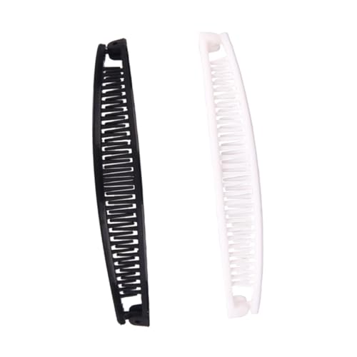 OSOLADY 10 Stück Bananen Haarspange Für Frauen Kreativer Haarkamm Zum Pferdeschwanzhalten Langlebig Und Wiederverwendbar Für Haarfarben Modisches Design von OSOLADY