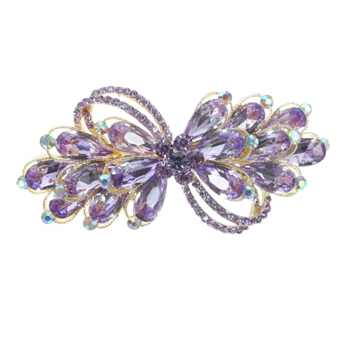 OSOLADY Haarspangen für Damen Strass-Federklammer für dickes oder dünnes Haar stilvolles Haar-Accessoire von OSOLADY