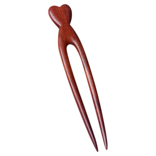 OSOLADY Haarstab Aus Holz Für Frauen Französische Haarnadel Haarnadeln U-förmige Haarspangen Vintage-haargabel Accessoire Für Dutt OSOLADY Haarstab Aus Holz Für Frauen Französische Haarnadel Haarnadeln U-förmige Haarspangen Vintage-haargabel Accessoire Für Dutt von OSOLADY