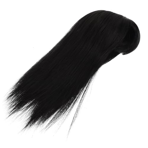 OSOLADY Damen Haarteil Für Dünnes Haar Unsichtbare Haarverlängerung Für Oberkopf Nahtlos Leicht Und Komfortabel Natürliche Schwarze Farbe Lang Zur Volumenerhöhung von OSOLADY