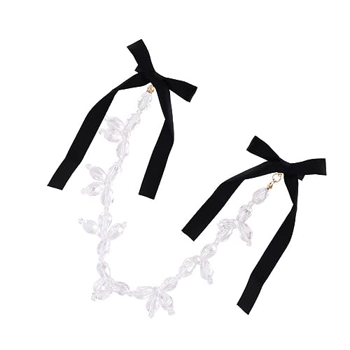 OSOLADY Hair Bow Clip Bowknot Zurück Haarspange Baumeln Kette Haarnadel Für Frauen Mädchen OSOLADY Hair Bow Clip Bowknot Zurück Haarspange Baumeln Kette Haarnadel Für Frauen Mädchen von OSOLADY