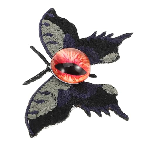 OSOLADY Halloween-haarspangen für Mädchen Augapfel-schmetterlings-haarspange Modisches Haar-accessoire für Frauen Seitliche Clips für Das Haar OSOLADY Halloween-haarspangen für Mädchen Augapfel-schmetterlings-haarspange Modisches Haar-accessoire für Frauen Seitliche Clips für Das Haar von OSOLADY