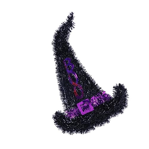 OSOLADY Halloween Hexenhut Wanddekoration Damen Hexenhut Kunststoff Halloween Verzierungen Wohnkultur 1 Stück Hängendes Ornament OSOLADY Halloween Hexenhut Wanddekoration Damen Hexenhut Kunststoff Halloween Verzierungen Wohnkultur 1 Stück Hängendes Ornament von OSOLADY
