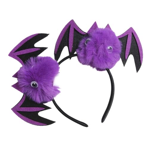OSOLADY Bat Headband Für Halloween Lustiger Bat Hairband Für Kostümpartys Leicht Und Bequem Perfektes Zubehör Für Halloween-dekorationen Und Cosplay von OSOLADY