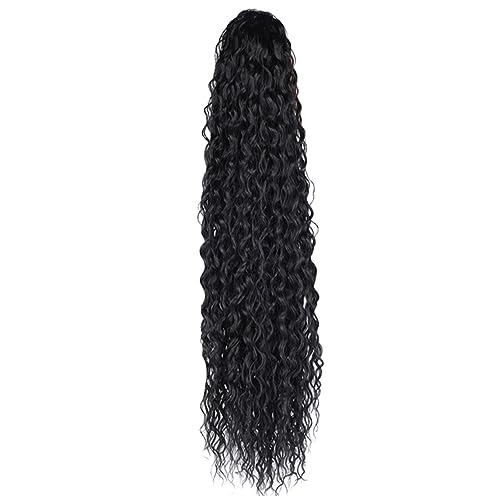 OSOLADY Hitzebeständige Pferdeschwanz Haarverlängerung aus Hochtemperaturseide Fluffiges Strapazierfähiges Haarteil mit Kordelzug für Damen OSOLADY Hitzebeständige Pferdeschwanz Haarverlängerung aus Hochtemperaturseide Fluffiges Strapazierfähiges Haarteil mit Kordelzug für Damen von OSOLADY