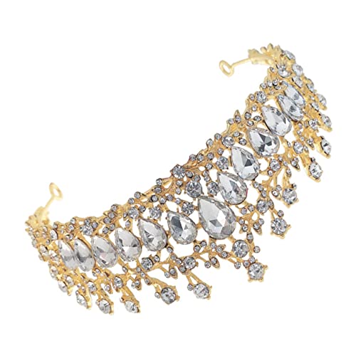 OSOLADY Hochwertige Brautkrone für Damen Headdress für Hochzeiten und Besondere Anlässe Weißes Design Perfektes Accessoire für Ihre Feierlichkeiten von OSOLADY