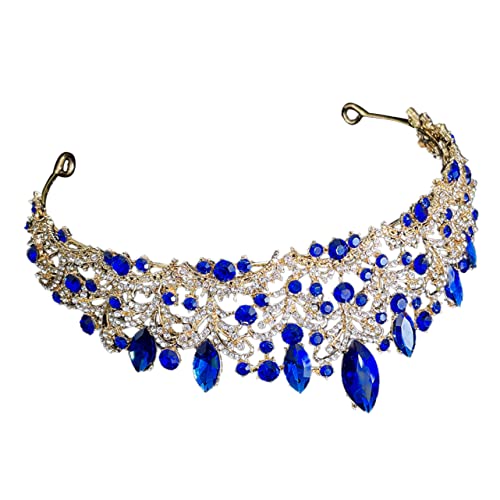 OSOLADY Hochzeit Brautkrone Tiara für Eleganter Kopfschmuck für Hochzeiten Partys und Besondere Anlässe Leicht Tragbar und Auffällig von OSOLADY
