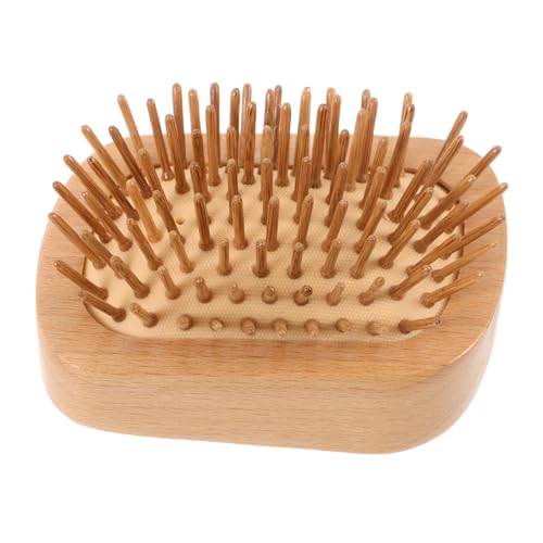 OSOLADY Holz-haarbürste Für Damen Entwirrungs Massagebürste Mit Flexiblen Borsten Für Sanftes Kämmen Und Kopfhautmassage Für Feines Und Normales Haar Junge Mädchen Und Erwachsene von OSOLADY