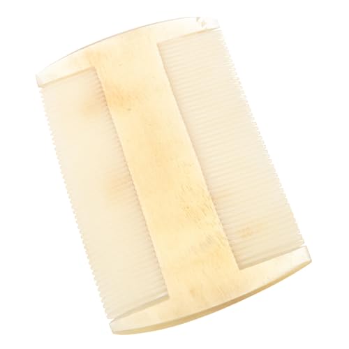 OSOLADY Hornkamm Für Haarpflege Doppelseitiger Kopfhaut-massagekamm Zur Verbesserung Der Durchblutung Leicht Und Tragbar Geeignet Für Reisen Und Haushalt Für Frauen Und Männer von OSOLADY