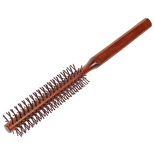 OSOLADY Kleine Holzhaarpinsel für und Männer Lockenbürste mit Sanften Kammzähnen für Haarstyling Routine zum Entwirren und Massieren Kopfhaut von OSOLADY