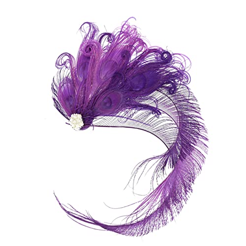 OSOLADY Kopfschmuck Mit Federn Und Strass Für Braut Elegante Haarspange Für Hochzeiten Und Besondere Anlässe Haaraccessoires Für Bräute Und Brautjungfern von OSOLADY