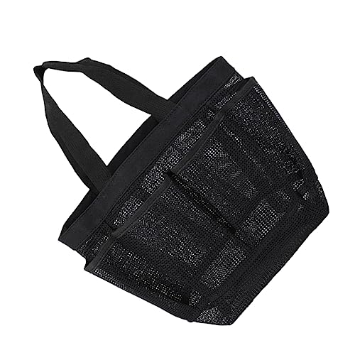 OSOLADY Kosmetik Aufbewahrungstasche Netz Design Strandtasche für Reisen Einkaufen Praktischer Organizer für Make Up Handtücher von OSOLADY