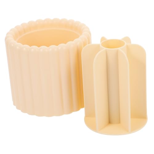 OSOLADY Kosmetik Pinselhalter Drehbarer Make-up Organizer Mit Großem Stauraum Vielseitig Einsetzbar Für Pinsel Stifte Und Kleine Gegenstände Für Schminktisch Und Badezimmer Modernes OSOLADY Kosmetik Pinselhalter Drehbarer Make-up Organizer Mit Großem Stauraum Vielseitig Einsetzbar Für Pinsel Stifte Und Kleine Gegenstände Für Schminktisch Und Badezimmer Modernes von OSOLADY