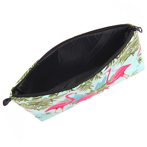OSOLADY Kosmetiktasche Damen Flamingo Muster Moderate Tragbarer Makeup Organizer mit Großem Stauraum Praktische Kulturtasche für Reisen und Alltag Dekoratives Design von OSOLADY