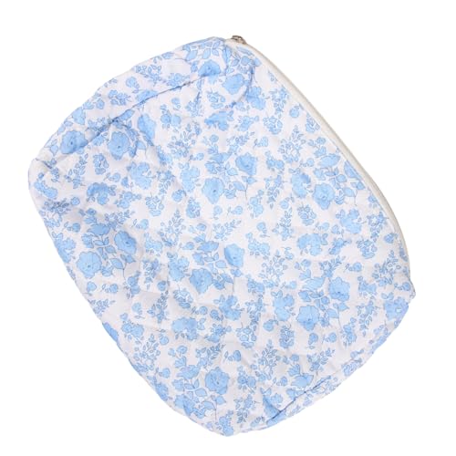 OSOLADY Portable Kosmetiktasche Mit Floralem Design Praktische Reise-toilettentasche Für Make-up Und Kosmetik Vielseitiger Organizer Für Damen Für Täglichen Gebrauch Und Reisen von OSOLADY