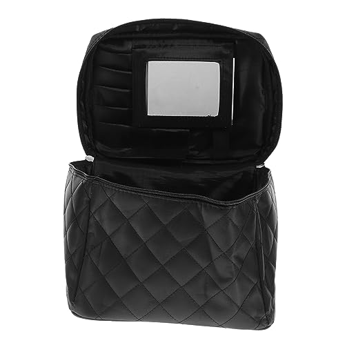 OSOLADY Kosmetiktasche Mit Led-Spiegel Für Reisen Make-up-Tasche Reißverschluss Groß Für Damen Zur Aufbewahrung Von Schminkartikeln Tragbar Für Geschäftsreise Und Party von OSOLADY