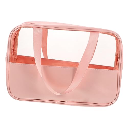 OSOLADY Kosmetiktasche Durchsichtig Reise-Make-up-Tasche Make-up-Organizer-Tasche Groß Kosmetiktaschen Für Damen Kulturbeutel Transparent Aufbewahrungstasche Make-up von OSOLADY