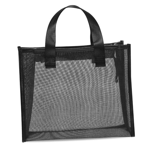 OSOLADY Kosmetiktasche aus Nylon Tragbare Make Up Tasche mit Netz Design für Damen für Reise Organizer und Aufbewahrung von Kosmetik und Accessoires von OSOLADY