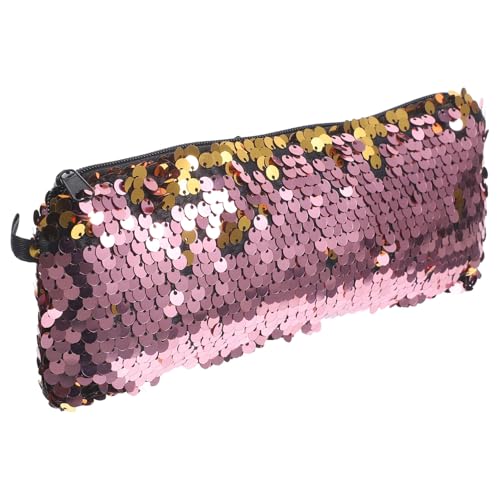 OSOLADY Kosmetiktasche aus Polyester mit Glitzer Tragbare Make Up Tasche für Damen Langlebig und Leicht zu Reinigen für Reisen und Unterwegs Design OSOLADY Kosmetiktasche aus Polyester mit Glitzer Tragbare Make Up Tasche für Damen Langlebig und Leicht zu Reinigen für Reisen und Unterwegs Design von OSOLADY