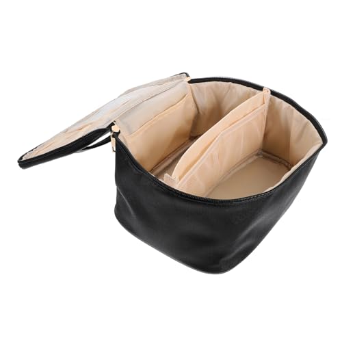 OSOLADY Kosmetiktasche Groß Reisetasche Für Damen Tragbare Kosmetiktasche Mit Organizer Für Reiseaufbewahrung Kulturbeutel Mit Reißverschluss Für Kleine Kosmetik Und Toilettenartikel von OSOLADY