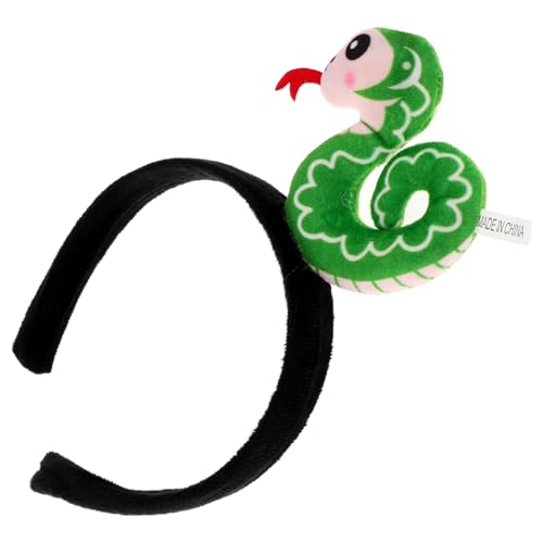 OSOLADY Schlangen-stirnband Für Mädchen Lustiges Und Bequemes Haarschmuck Für Neujahrsfeiern Leichtes Cartoon-design Für Feste Und Geburtstagsfeiern Langlebig Und Einzigartig Im Look von OSOLADY