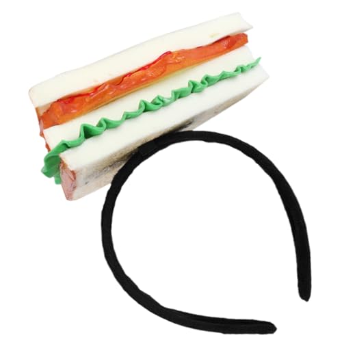 OSOLADY Kreatives Sandwich Haarband Für Partys Verstellbares Accessoire Im Lebensmittel-design Für Halloween Und Kostümfeiern Lustiger Haarschmuck Für Damen OSOLADY Kreatives Sandwich Haarband Für Partys Verstellbares Accessoire Im Lebensmittel-design Für Halloween Und Kostümfeiern Lustiger Haarschmuck Für Damen von OSOLADY